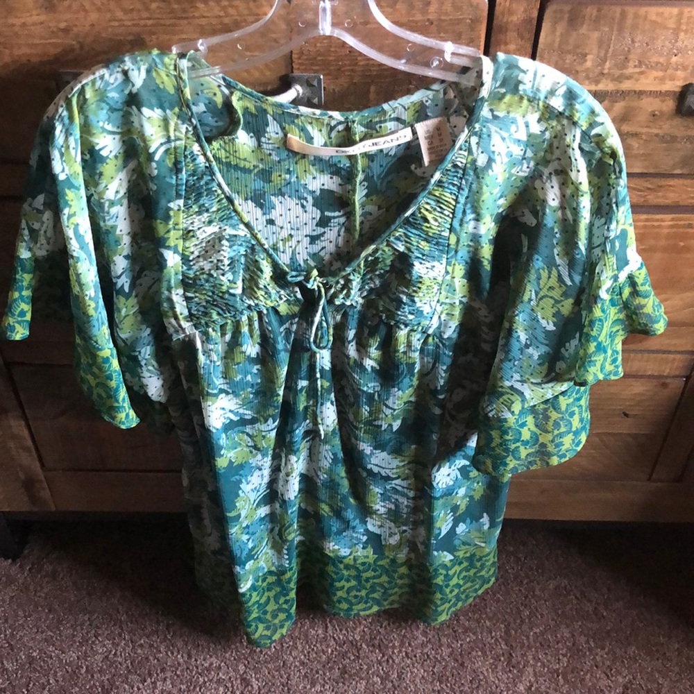 DKNY tunic blouse